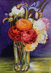 Ranunculus in een Glas, 2000